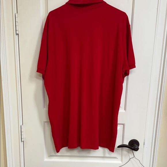 Polo by Ralph Lauren Men's Polo Shirt in Bold Red - Picture 11 of 11